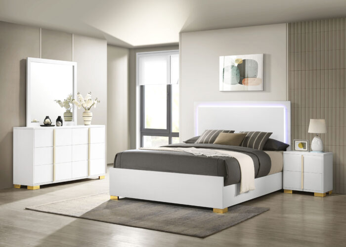 Marceline 4-piece Full Bedroom Set White product image