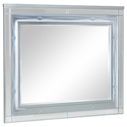 Gunnison Dresser Mirror Silver Metallic product image