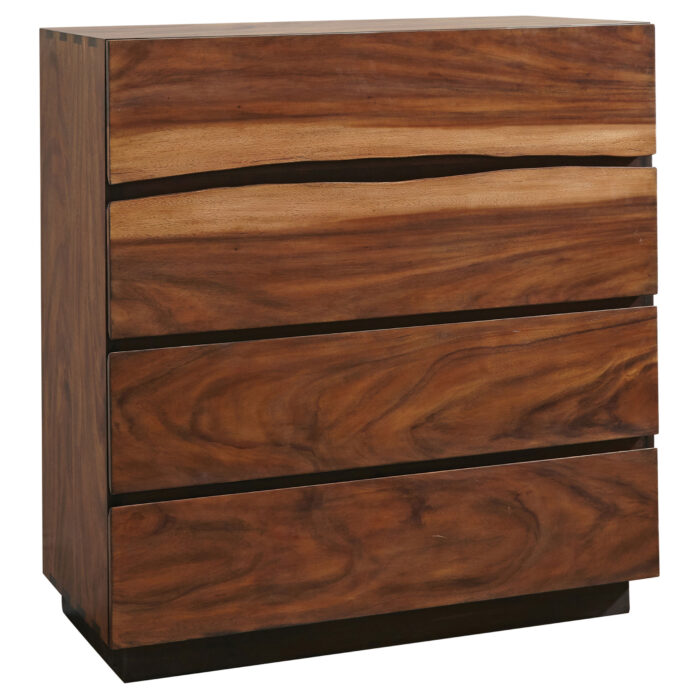 Winslow 4-drawer Bedroom Chest Smokey Walnut product image