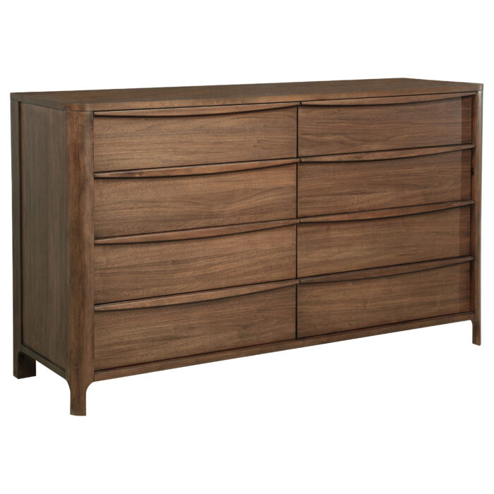 Maderia 8-drawer Dresser Cabinet Walnut product image