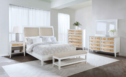 Bexhill 5-piece Queen Bedroom Set White product image