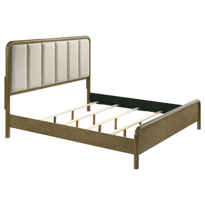 Amsbury 59-inch Upholstered California King Bed Nutmeg product image