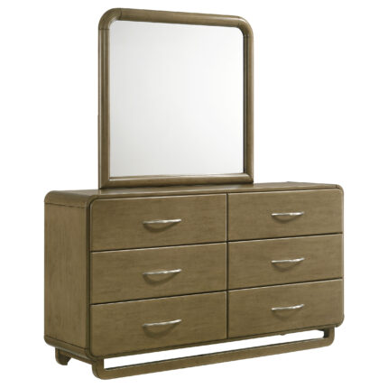 Amsbury 6-drawer Dresser and Mirror Nutmeg product image