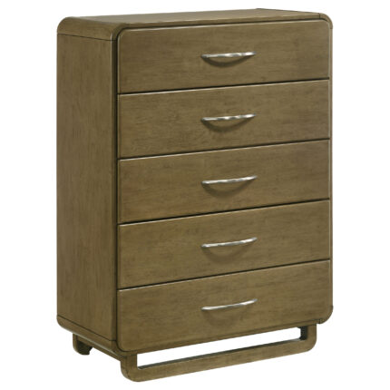 Amsbury 5-drawer Chest of Drawers Nutmeg product image