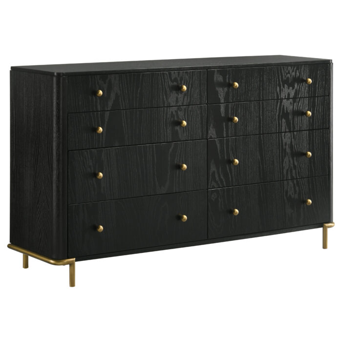 Arini 8-drawer Dresser Black product image