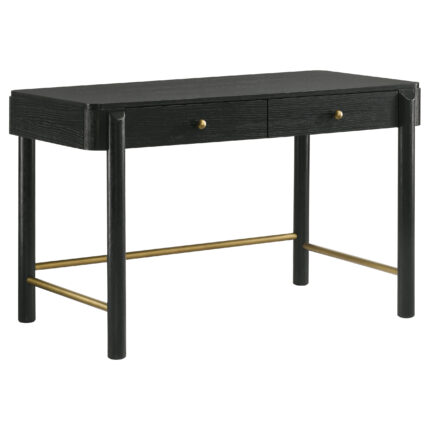 Arini 2-drawer Vanity Desk Makeup Table Black product image