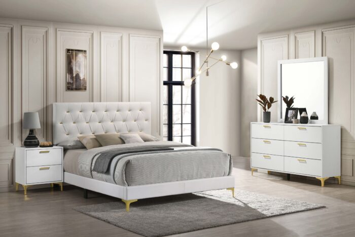 Kendall 4-piece California King Bedroom Set White product image