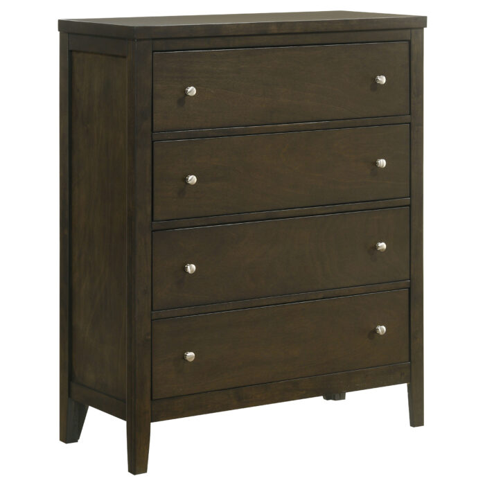 Wilkes 4-drawer Chest of Drawers Dark Cocoa product image