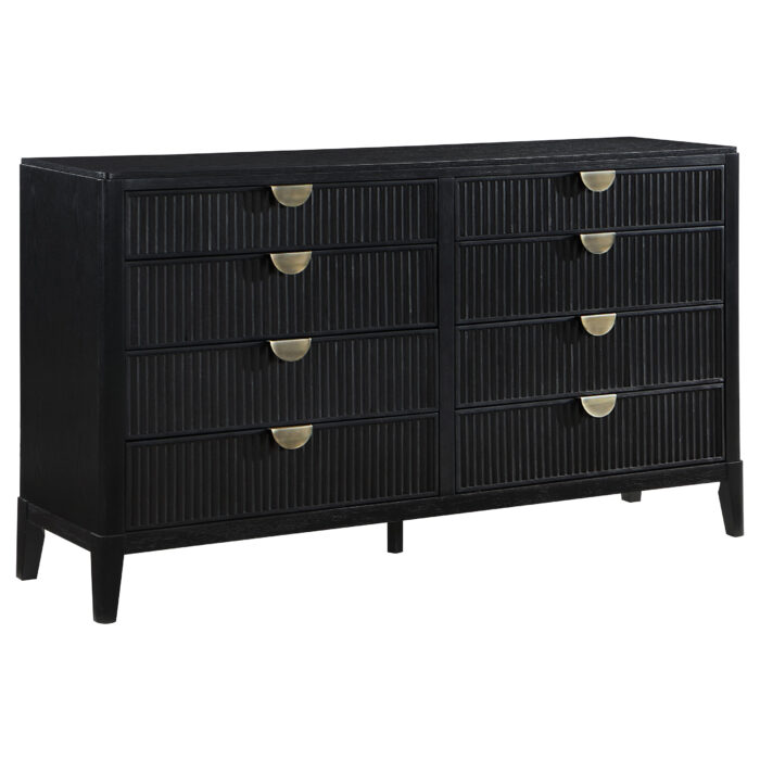 Brookmead 8-drawer Dresser Black product image