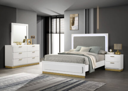 Caraway 4-piece Queen Bedroom Set White product image