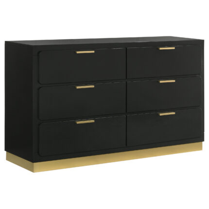Caraway 6-drawer Dresser Black product image
