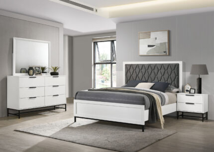 Sonora 4-piece Queen Bedroom Set White product image