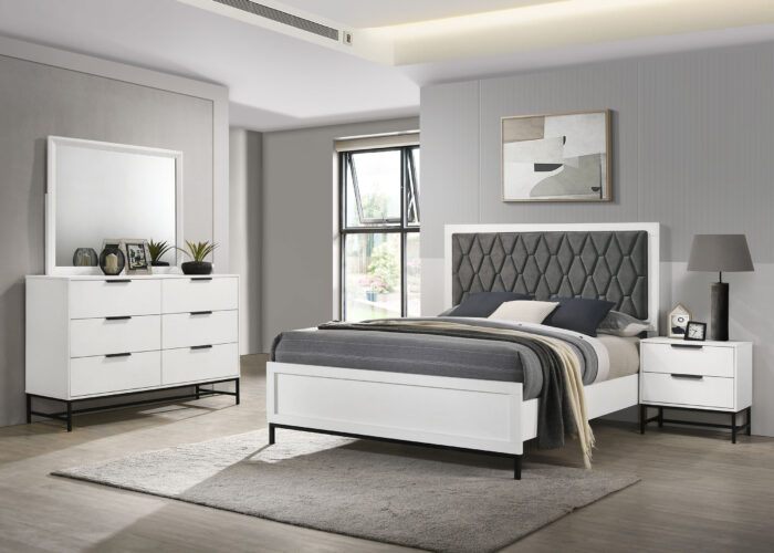 Sonora 4-piece Queen Bedroom Set White product image