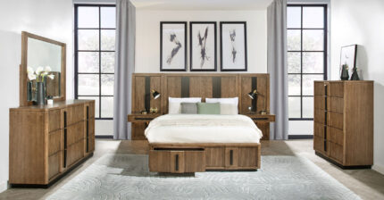 Terrace 6-piece Queen Panel Bedroom Set Ash Brown product image