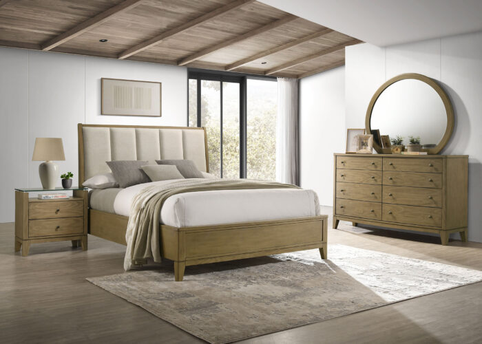 Granada 4-piece Queen Bedroom Set Natural Pine product image