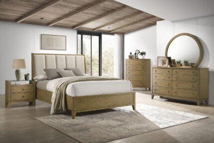 Granada 5-piece Queen Bedroom Set Natural Pine product image