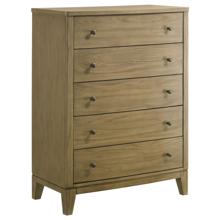 Granada 5-drawer Bedroom Chest of Drawers Natural Pine product image