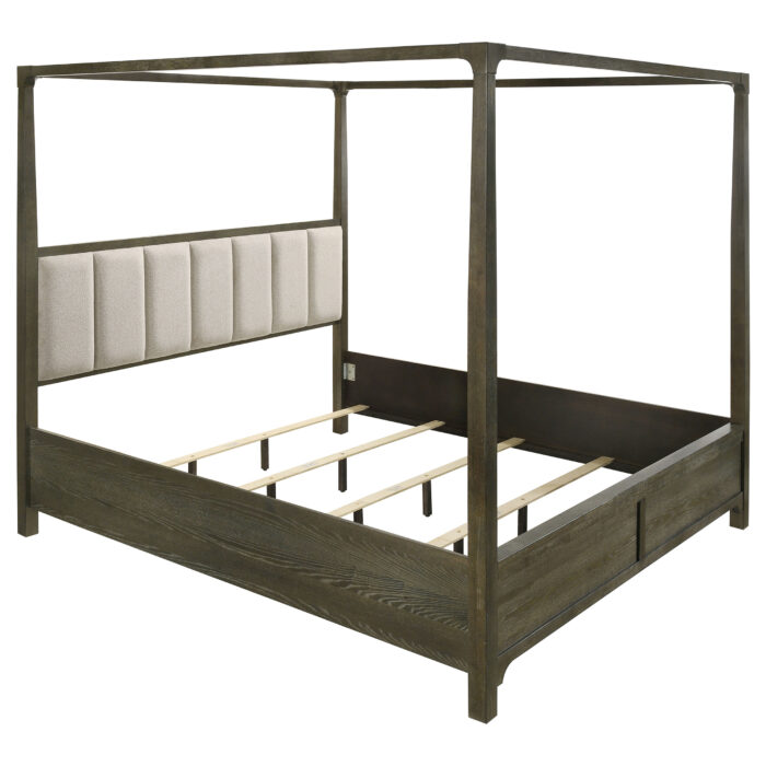 Gran Park Eastern King Canopy Bed Dark Cocoa product image