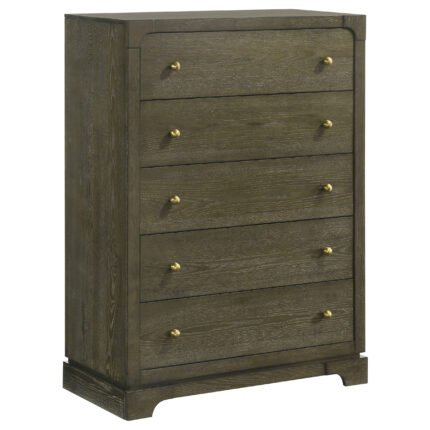 Gran Park 5-drawer Bedroom Chest of Drawers Dark Cocoa product image