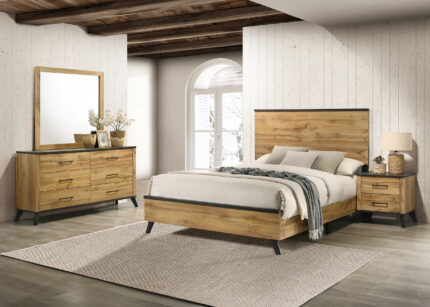 Kaywood 4-piece Full Bedroom Set Natural Pine product image
