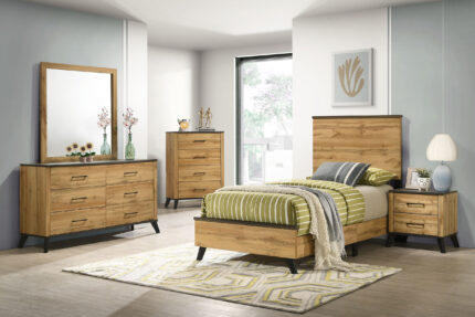Kaywood 5-piece Twin Bedroom Set Natural Pine product image