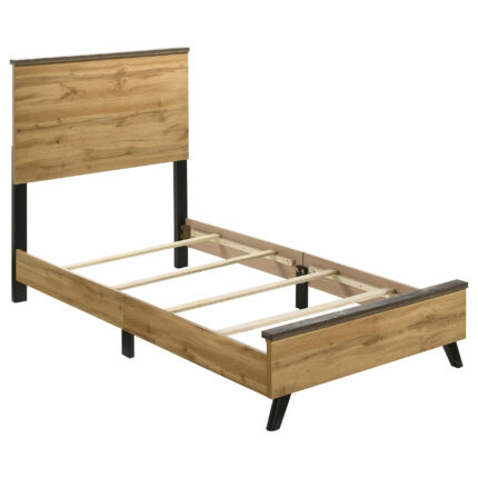 Kaywood 52-inch Twin Panel Bed Natural Pine product image