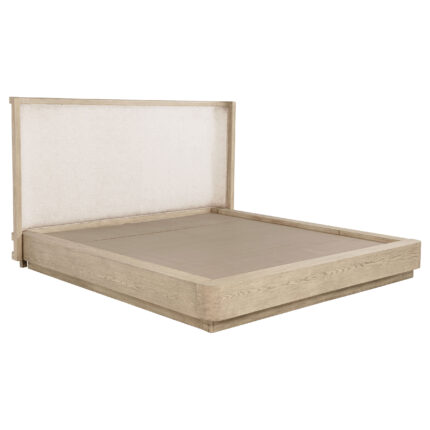 Kailani 49-inch California King Wingback Bed Beige Oak product image