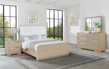 Ladera 4-piece Eastern King Bedroom Set Light Elm product image