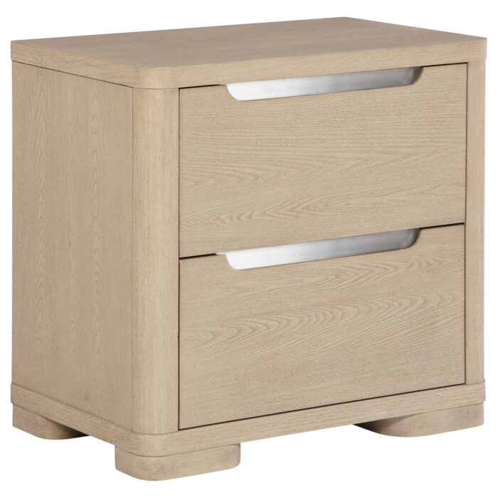 Ladera 2-drawer Nightstand Bedside Table Light Elm product image