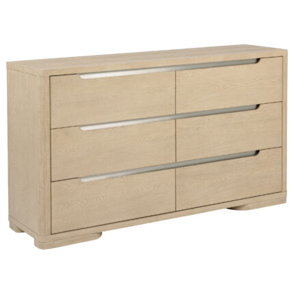 Ladera 6-drawer Bedroom Dresser Light Elm product image