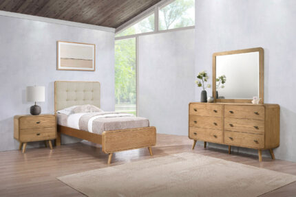Robyn 4-piece Twin Bedroom Set Light Ash product image