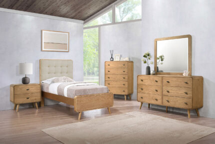 Robyn 5-piece Twin Bedroom Set Light Ash product image