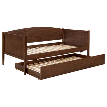 Bozeman Wood Twin Daybed With Trundle Medium Walnut product image