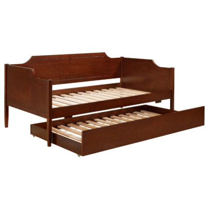 Redding Wood Twin Daybed With Trundle Cherry product image