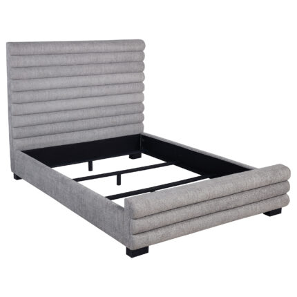 Patricia 58-inch Boucle Upholstered California King Bed Grey product image