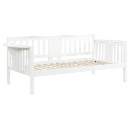 Bethany Wood Twin Daybed with Drop-down Tables White product image