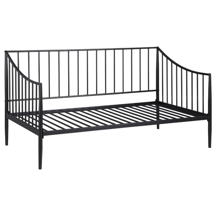 Newbury Metal Twin Daybed Bed Frame Matte Black product image