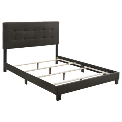 Mapes Upholstered Queen Panel Bed Charcoal product image