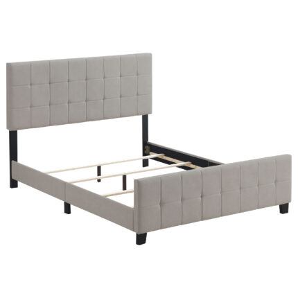 Fairfield Upholstered Eastern King Panel Bed Beige product image
