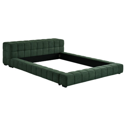 Trinity Upholstered Eastern King Platform Bed Green product image