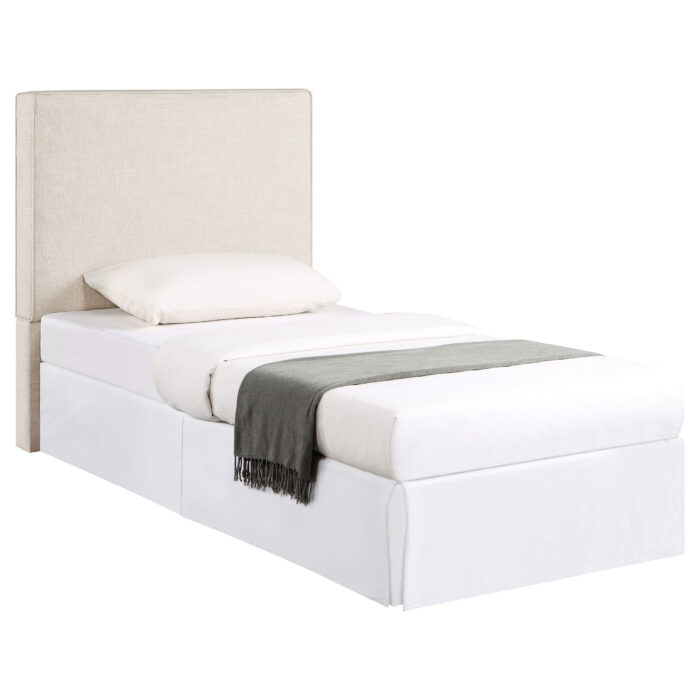 Kosmo Upholstered Twin Panel Headboard Sand product image