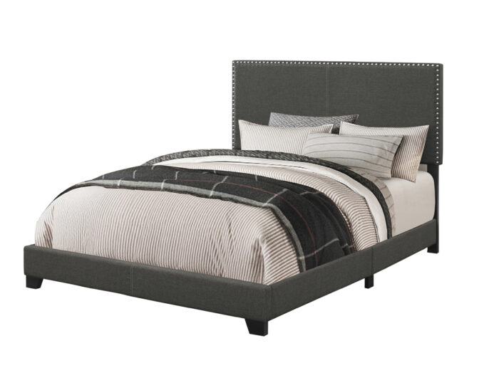 Boyd Upholstered Full Panel Bed Charcoal product image