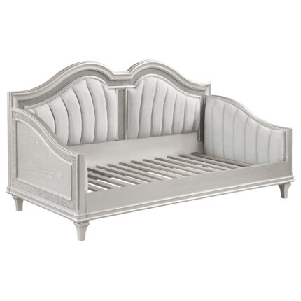 Evangeline Upholstered Twin Daybed Silver Oak product image