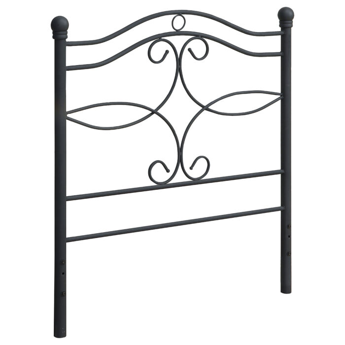 Callie Metal Twin Open Frame Headboard Matte Black product image