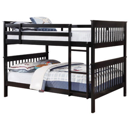 Chapman Wood Full Over Full Bunk Bed Black product image