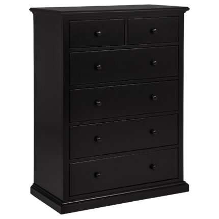 Sumerlin 6-drawer Bedroom Chest of Drawers Black product image