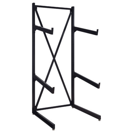 Duarto 3-tier Sofa Display Rack Black product image