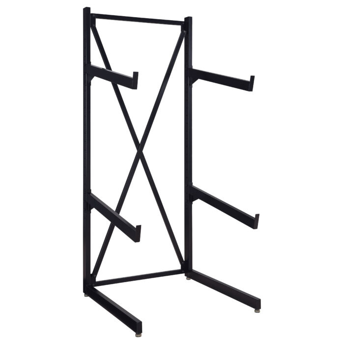 Duarto 3-tier Sofa Display Rack Black product image