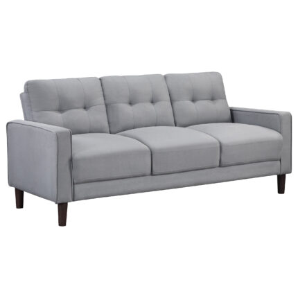 Bowen Upholstered Track Arm Tufted Sofa Grey product image
