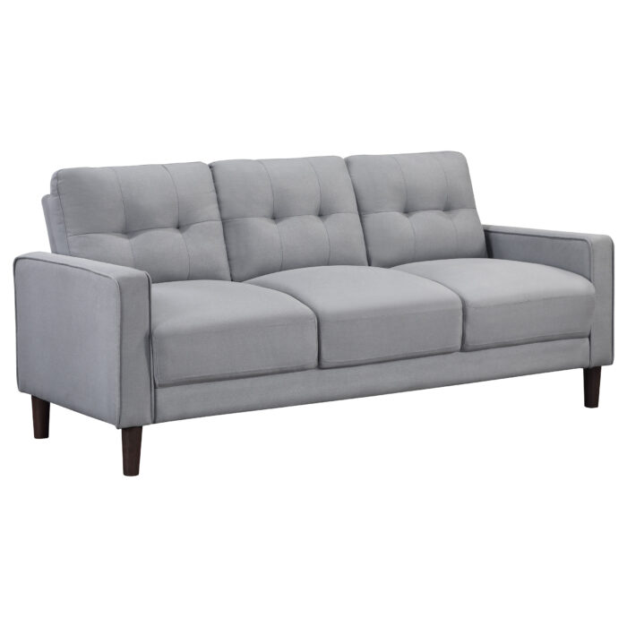 Bowen Upholstered Track Arm Tufted Sofa Grey product image